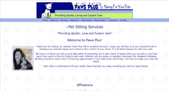 Desktop Screenshot of paws-plus.com